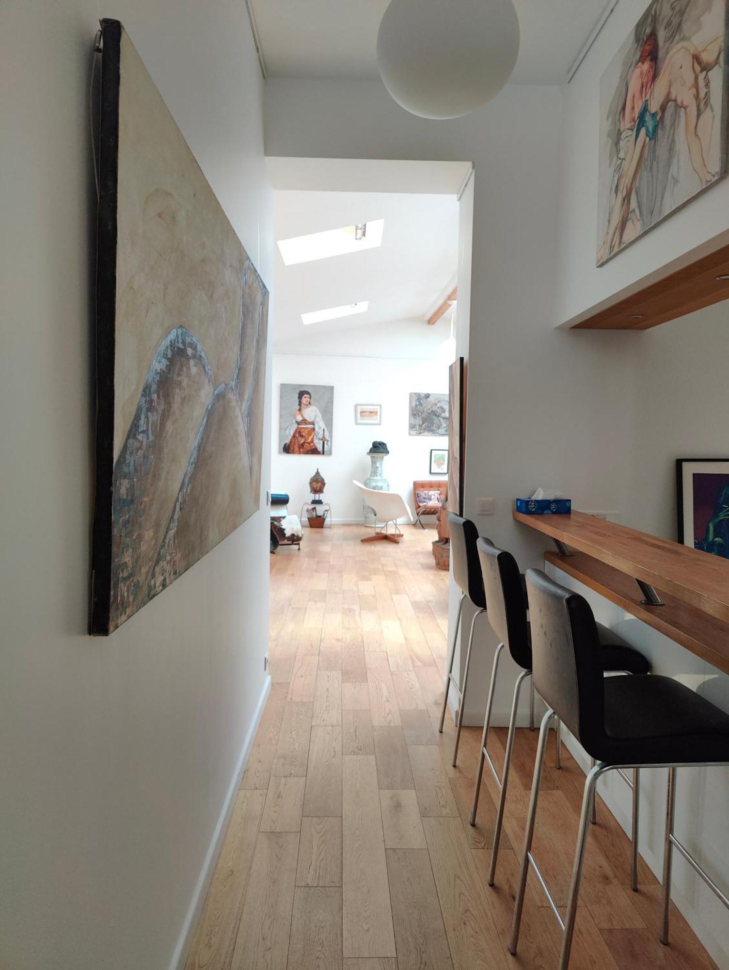 Loft, Atelier Artiste Montmartre Apartment Paris Exterior photo