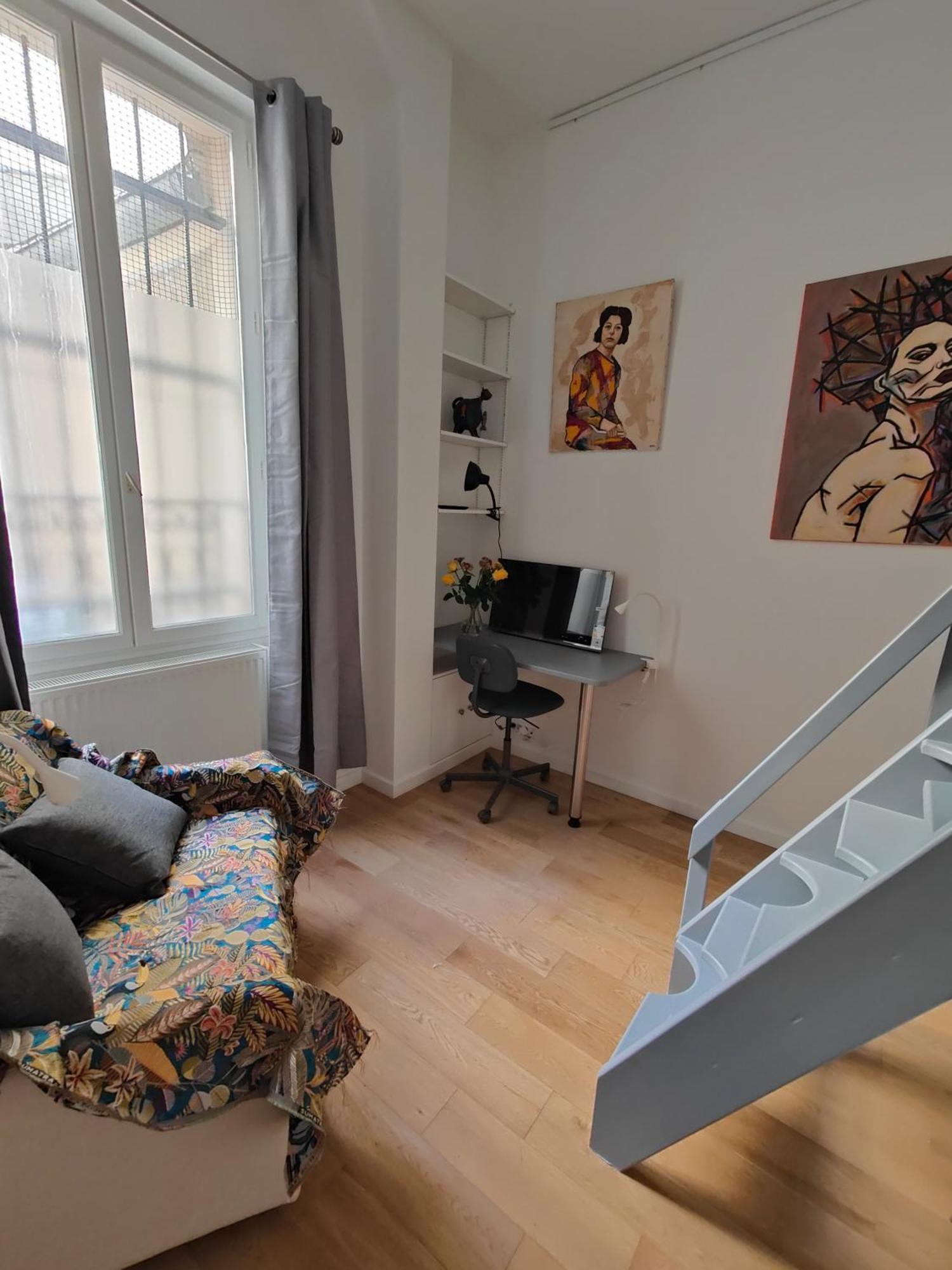 Loft, Atelier Artiste Montmartre Apartment Paris Exterior photo