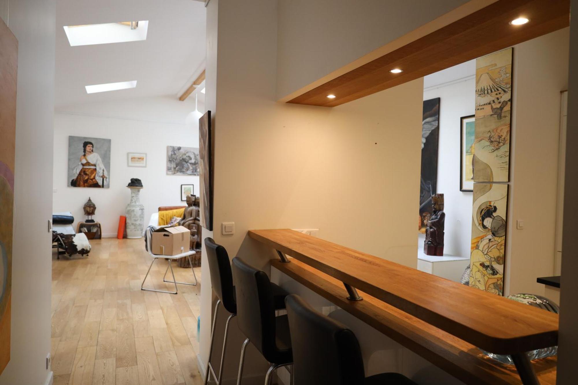 Loft, Atelier Artiste Montmartre Apartment Paris Exterior photo