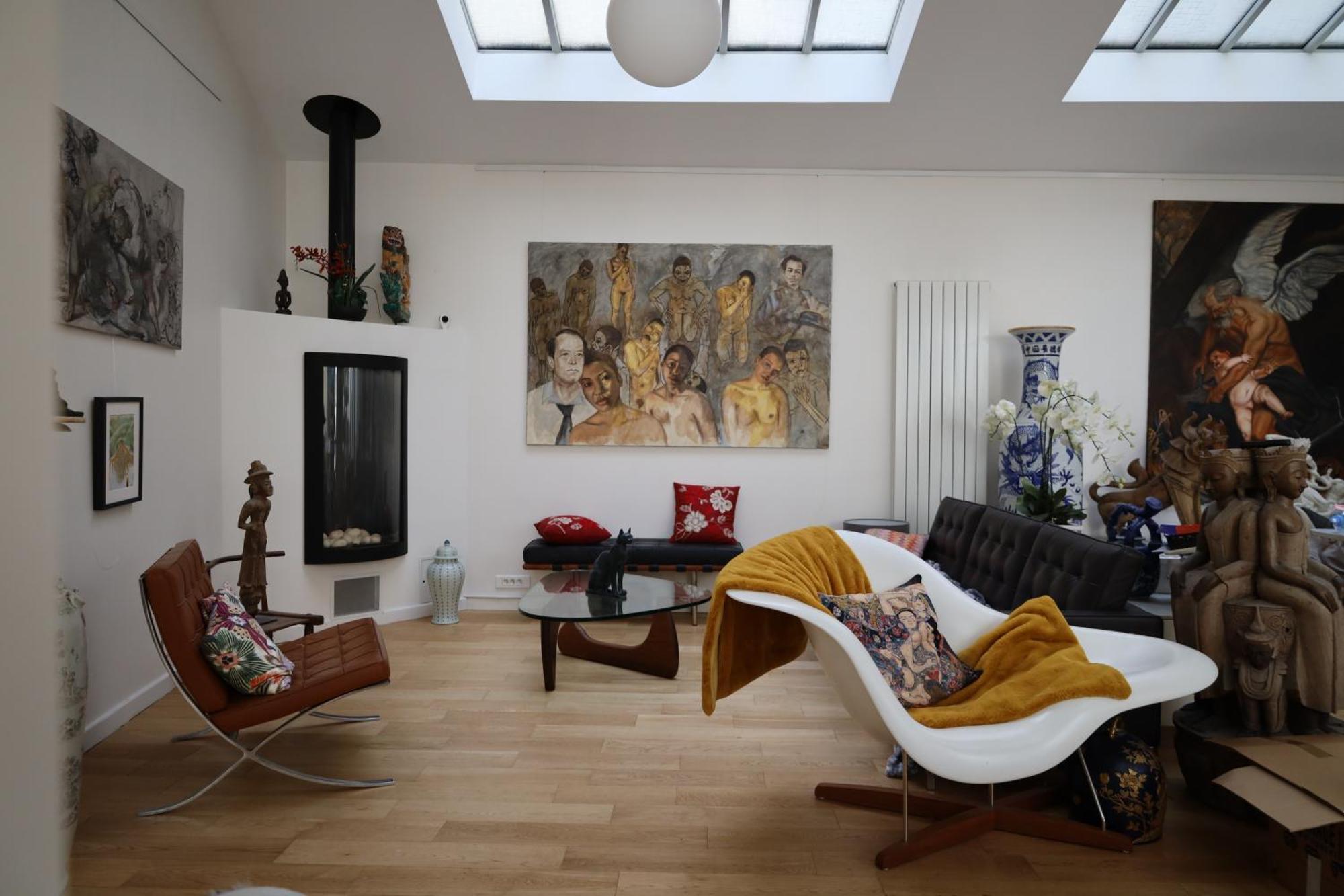 Loft, Atelier Artiste Montmartre Apartment Paris Exterior photo