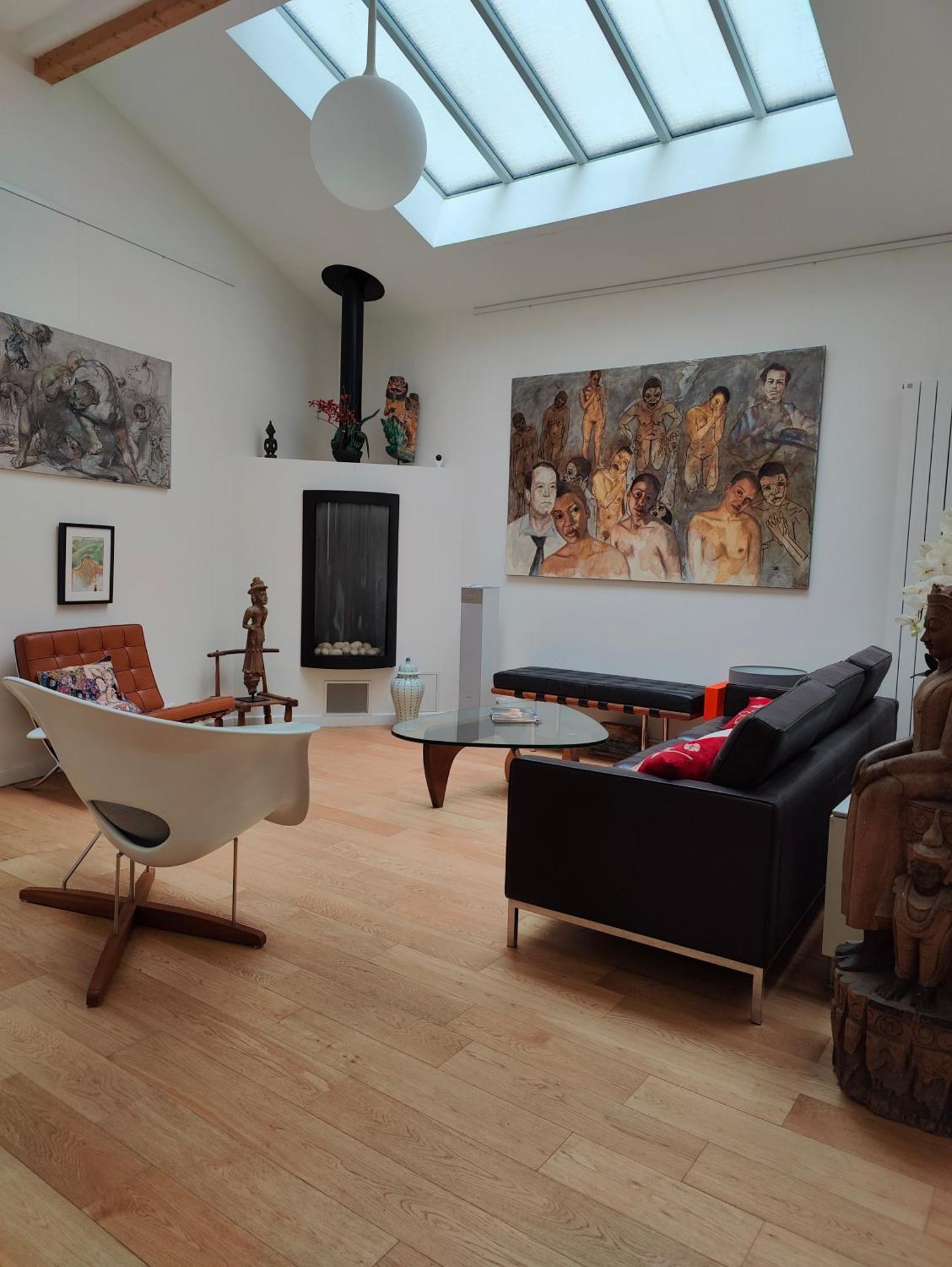 Loft, Atelier Artiste Montmartre Apartment Paris Exterior photo