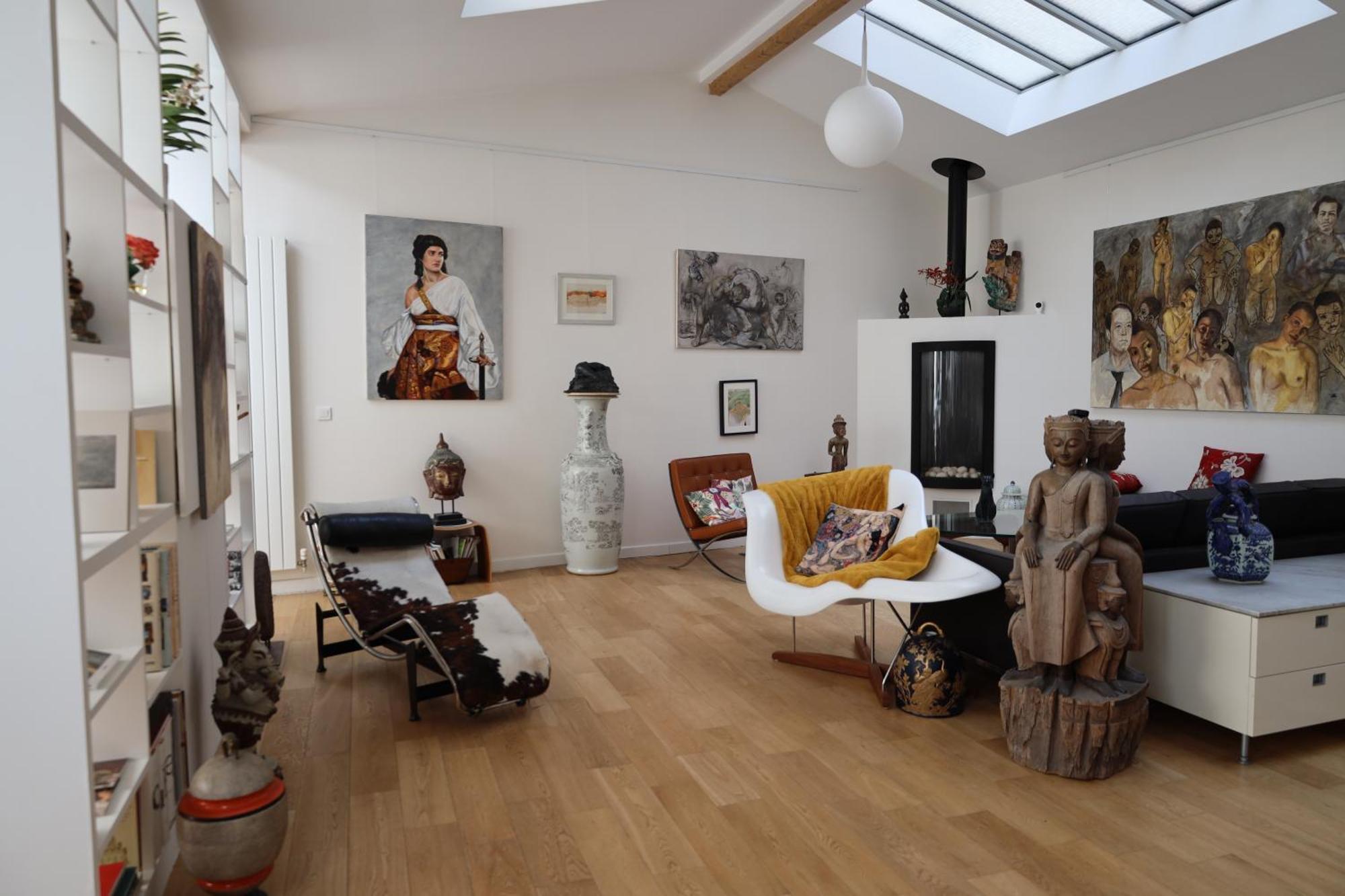 Loft, Atelier Artiste Montmartre Apartment Paris Exterior photo