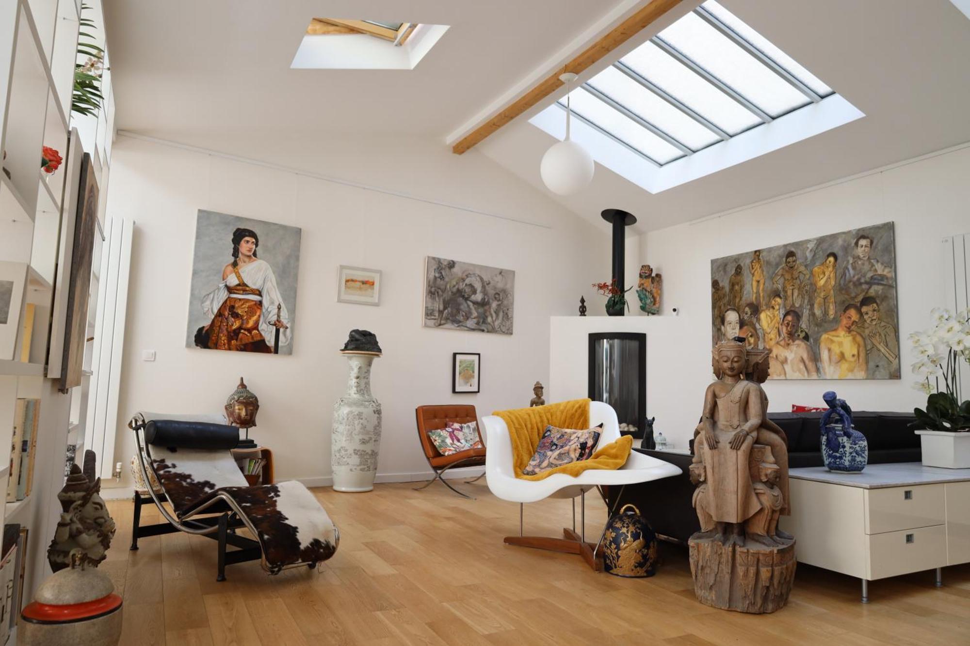 Loft, Atelier Artiste Montmartre Apartment Paris Exterior photo