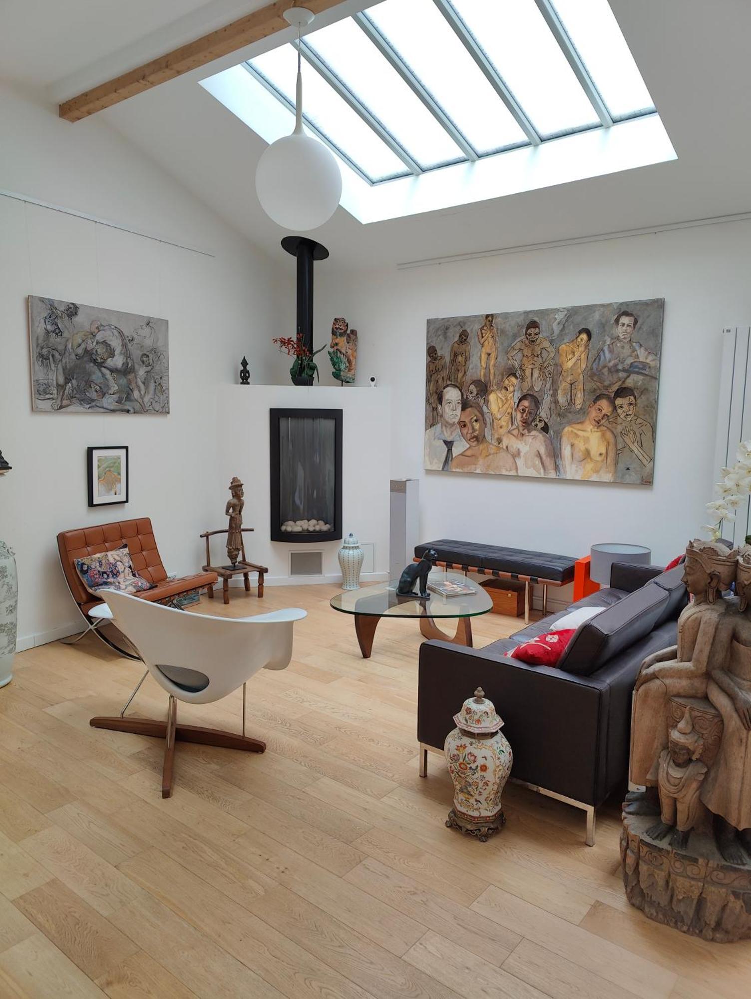 Loft, Atelier Artiste Montmartre Apartment Paris Exterior photo